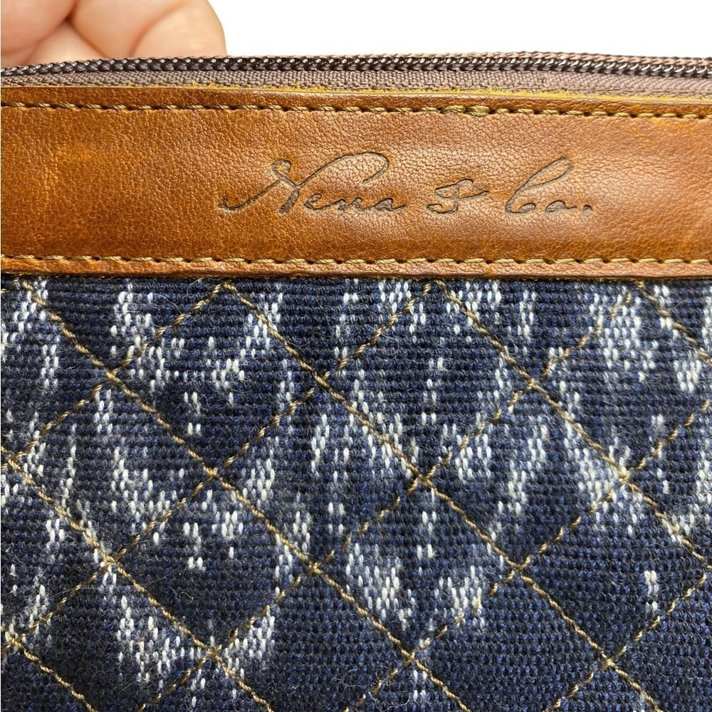 Nena & Co Handwoven Everything Clutch Wristlet with Leather - Picture 8 of 10